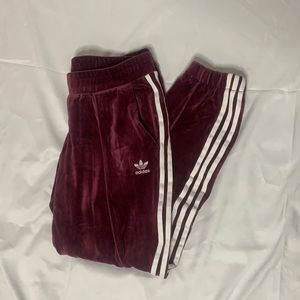 COPY - Velour adidas joggers